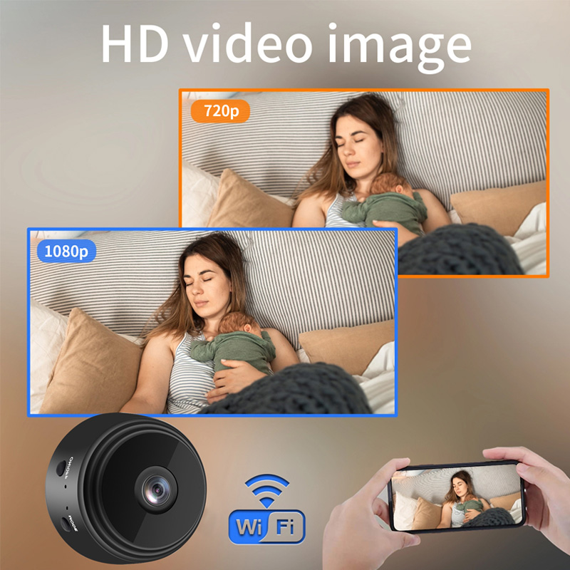 1080P HD Mini WiFi Camera Baby – обзор и цена Home Security Wireless
