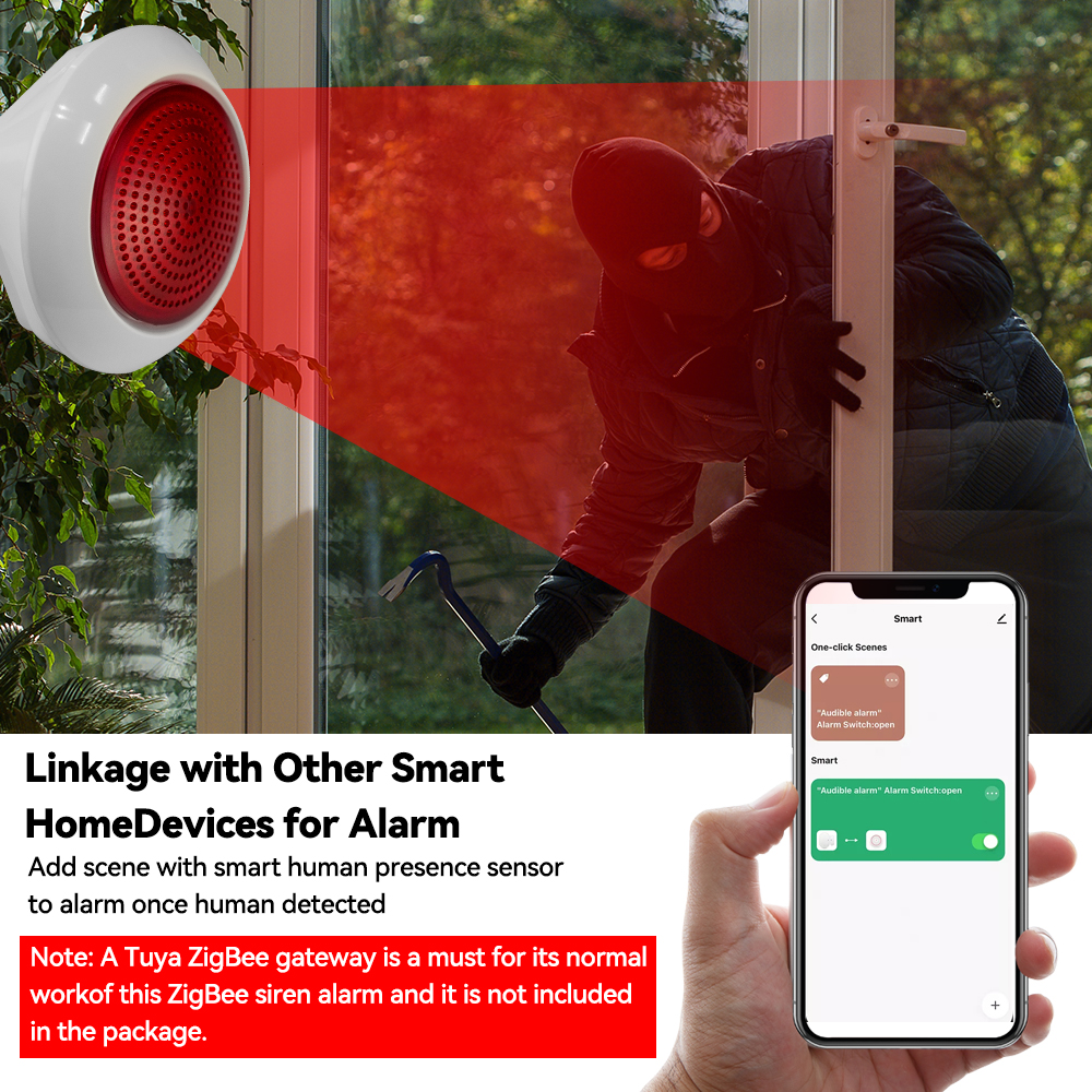 Meian Flash Sound Siren Alarm  – обзор и цена Home Security Product