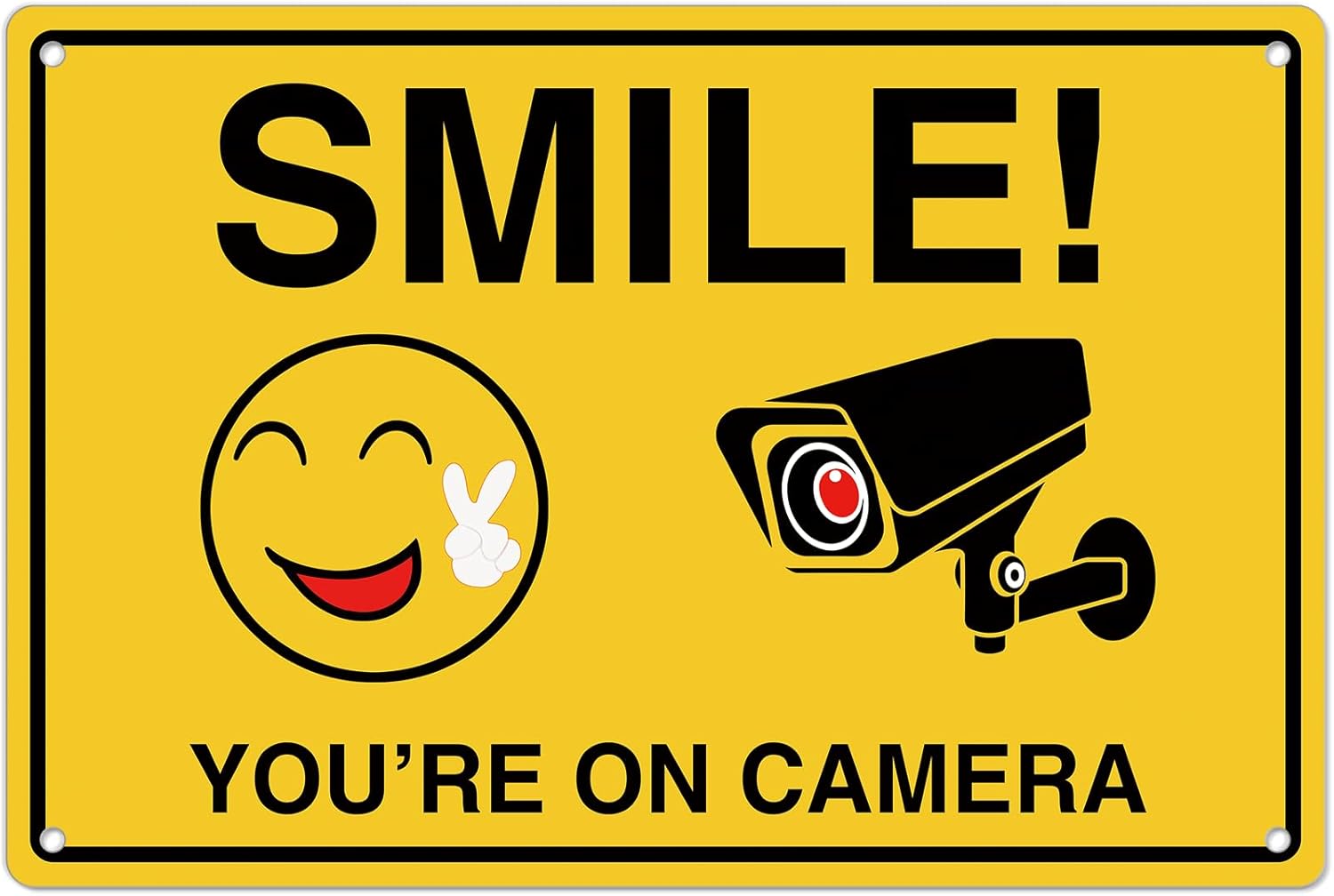 Smile Youre On Camera Signs ;  – обзор и цена Home Security Electronics