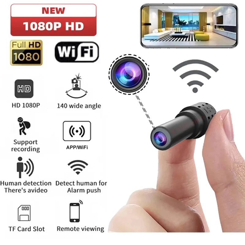 Mini WiFi Camera HD 1080P Indo – обзор и цена Home Security Indoor Cameras