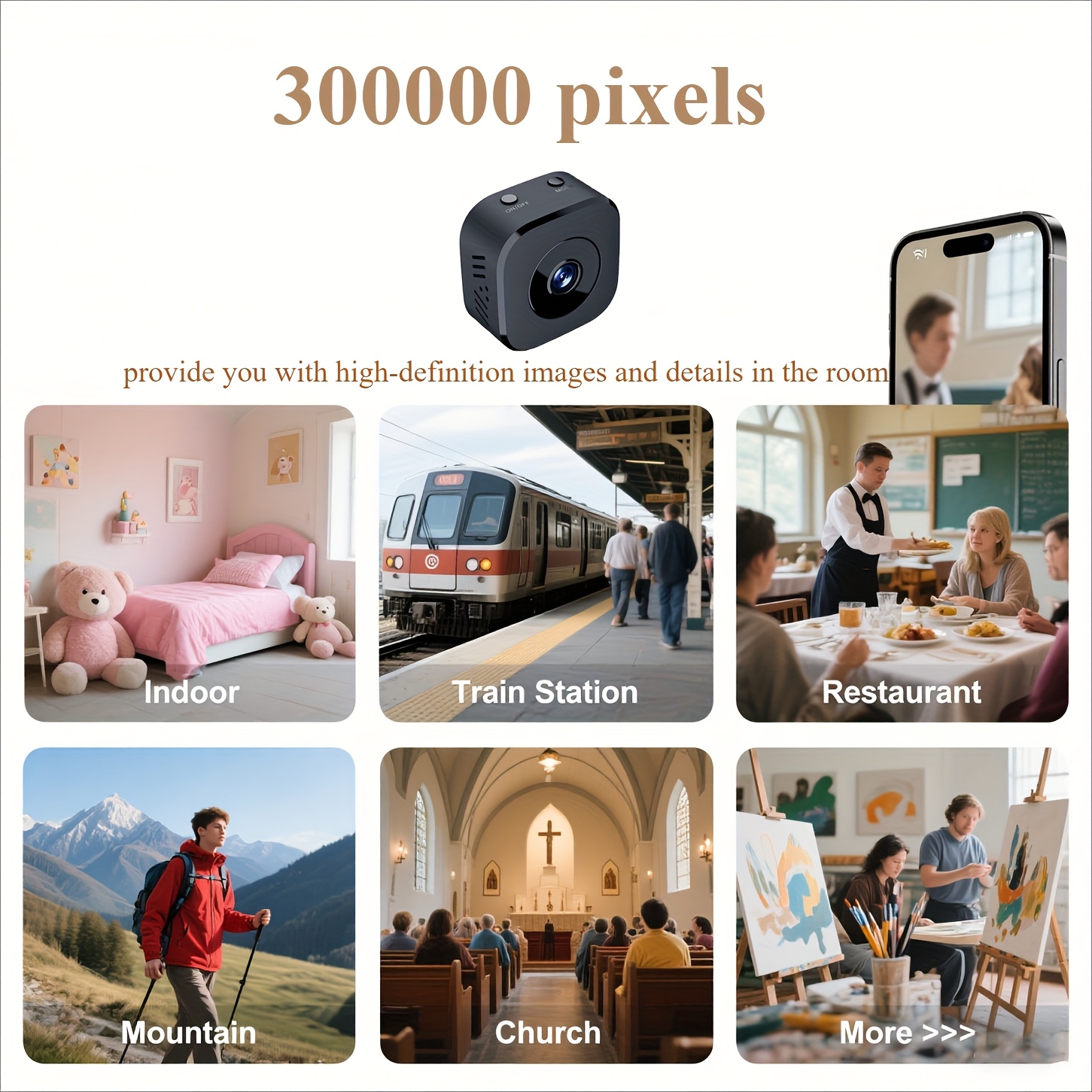 1080P HD Mini WiFi Camera Indo – обзор и цена Home Security Wireless