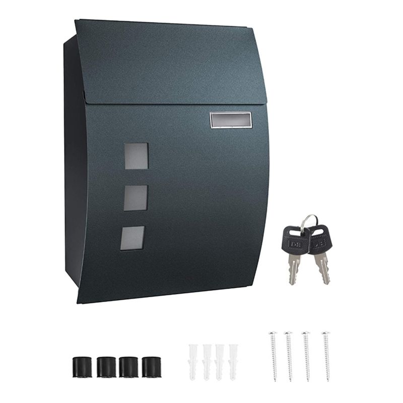 AEE4-Wall Mounted Post Box - W – обзор и цена Home Security Letters