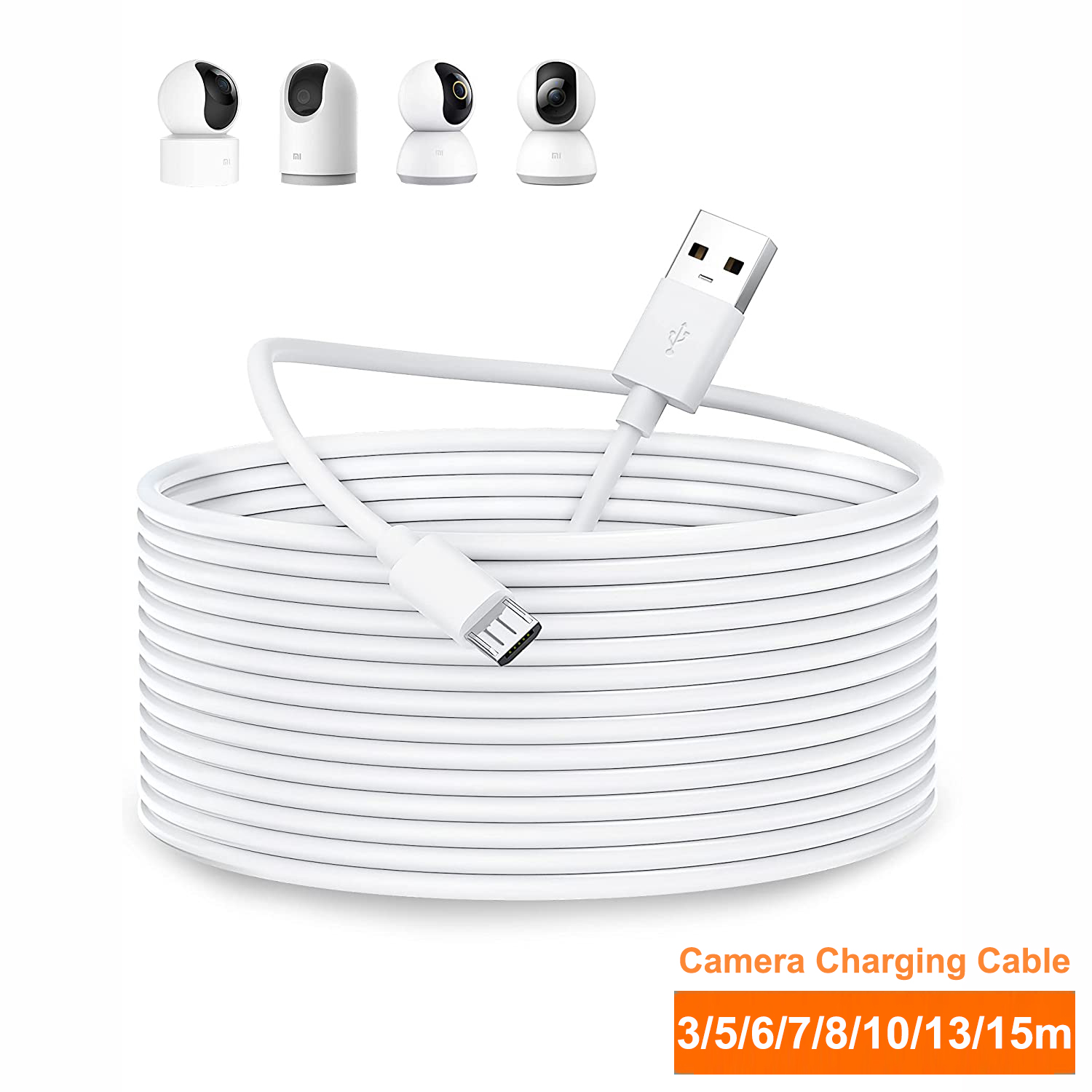 3~13m Micro USB Extension Cabl – обзор и цена Mi Home Security Xiaomi
