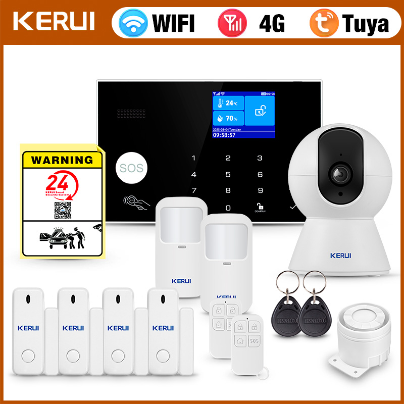 KERUI 4G/WiFi Home Alarm Syste – обзор и цена Home Zone Security App