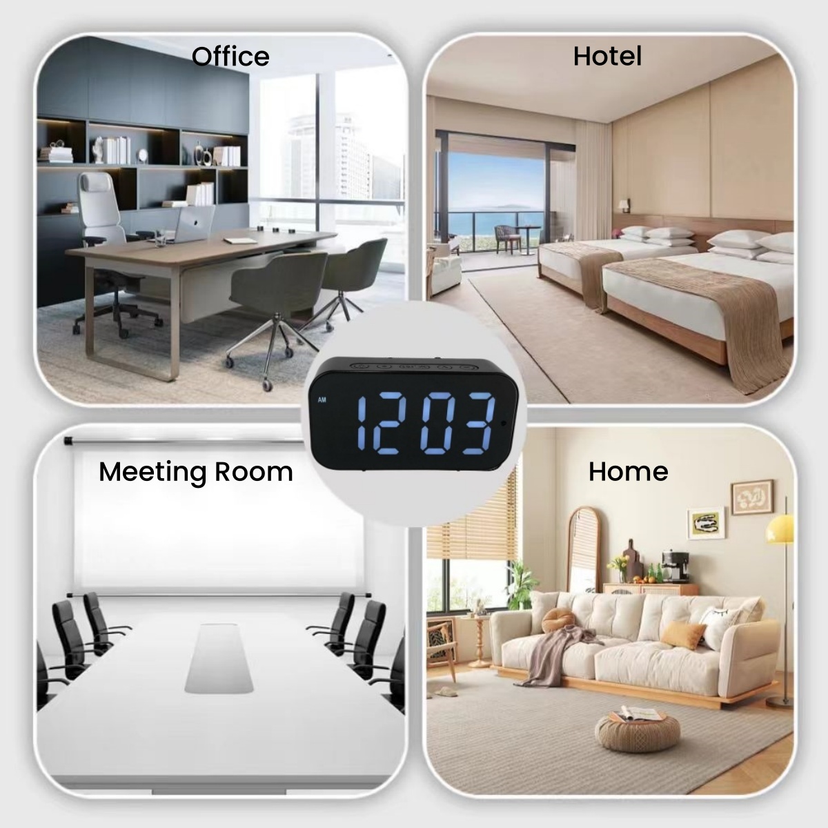1080P HD WIFI Alarm Clock Came – обзор и цена Hidden Camera Clock