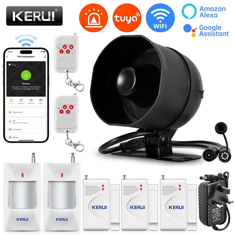 KERUI 120db Siren Alarm System – обзор и цена Home Security Ultimate