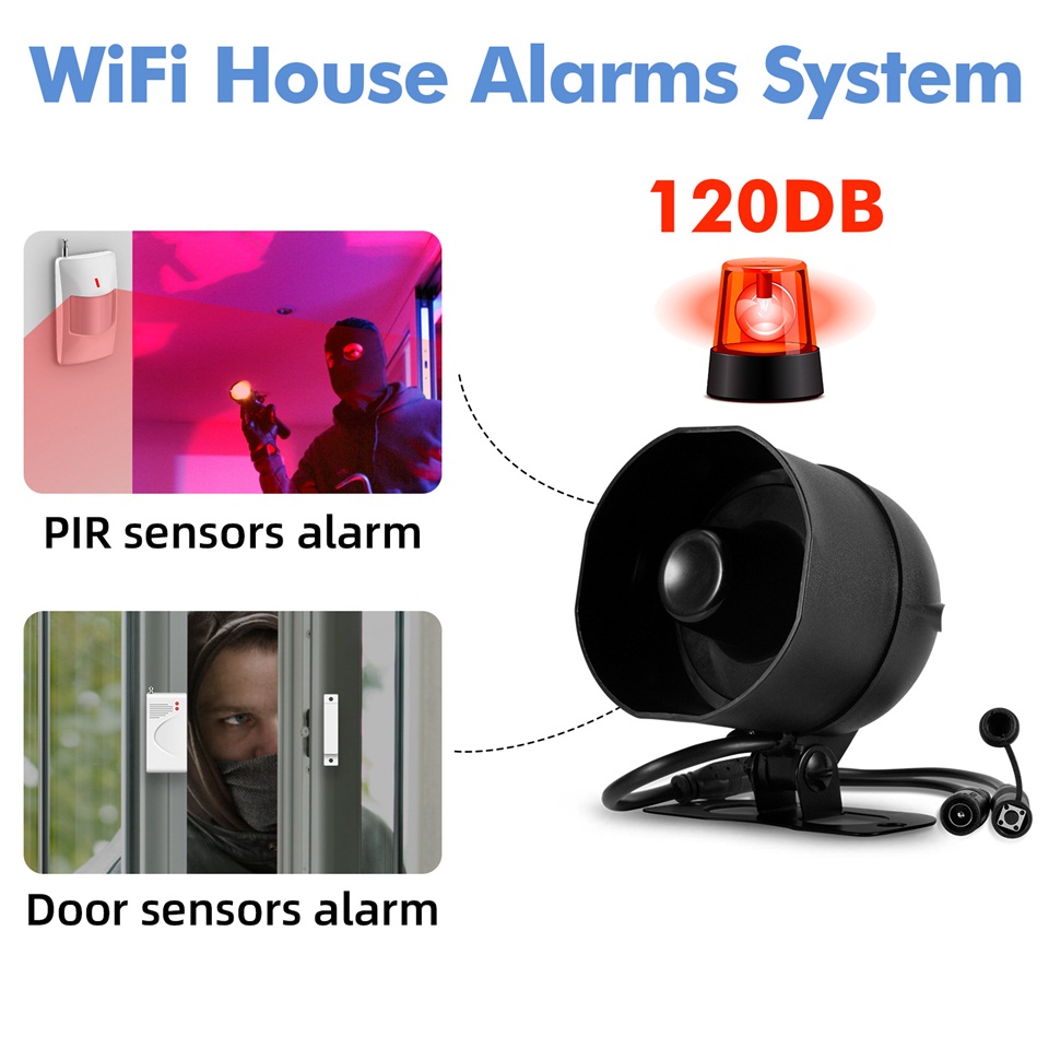 KERUI 120db Siren Alarm System – обзор и цена Home Security Ultimate