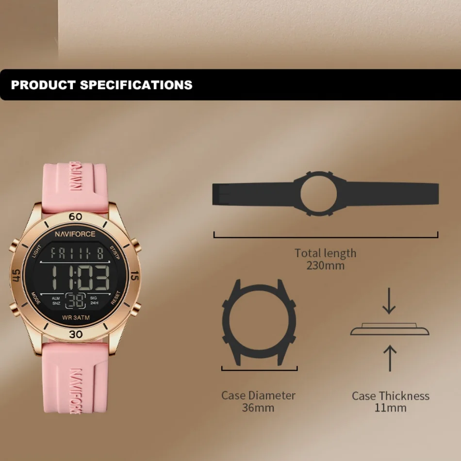 NAVIFORCE Watch For Women Fash – обзор и цена Home Security Electronics