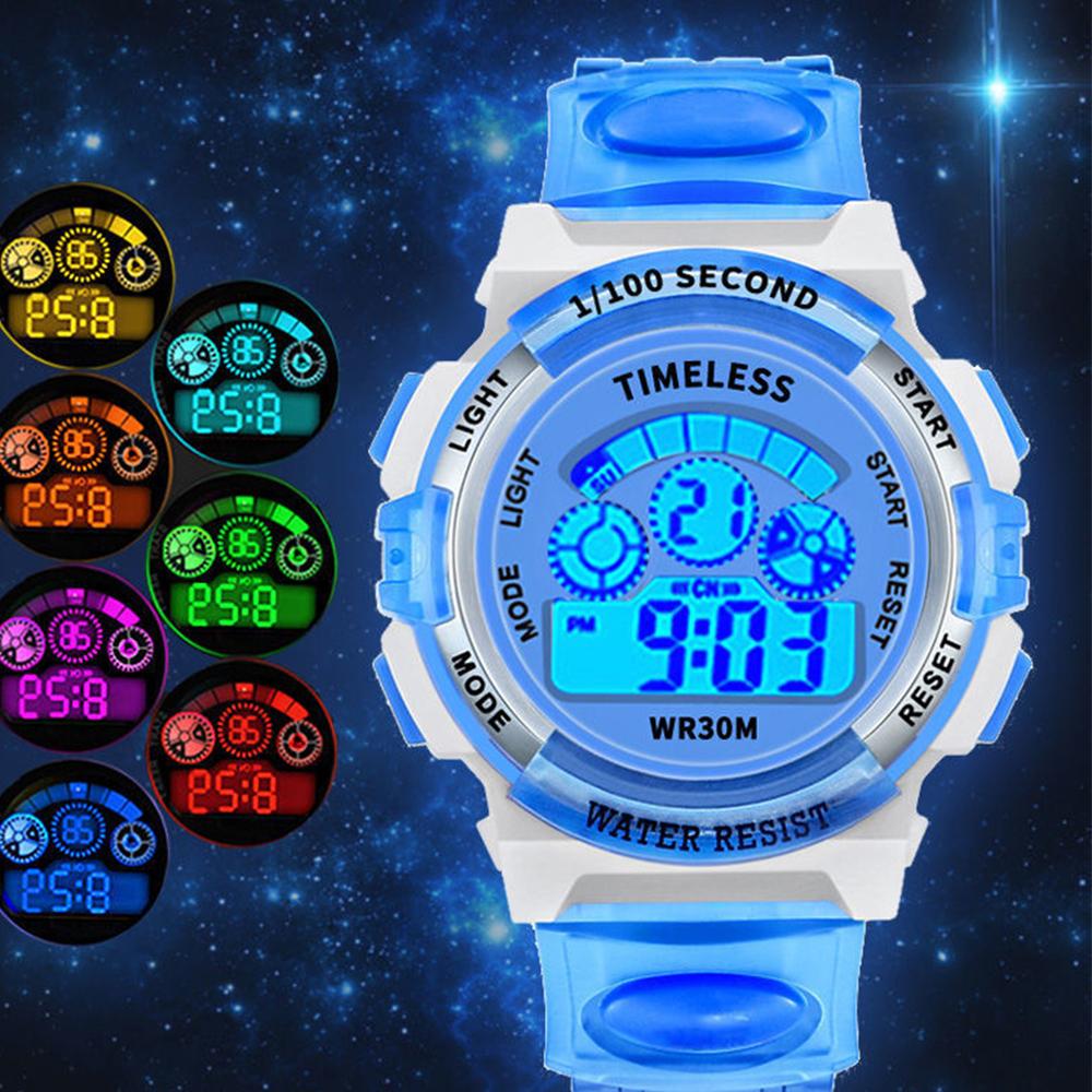 Kids Electronic Watches Color  – обзор и цена Home Security Electronics