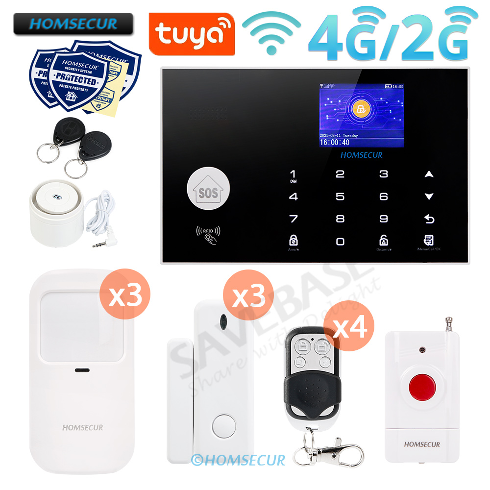 433MHz Wireless 4G/3G/GSM WIFI – обзор и цена Home Zone Security App