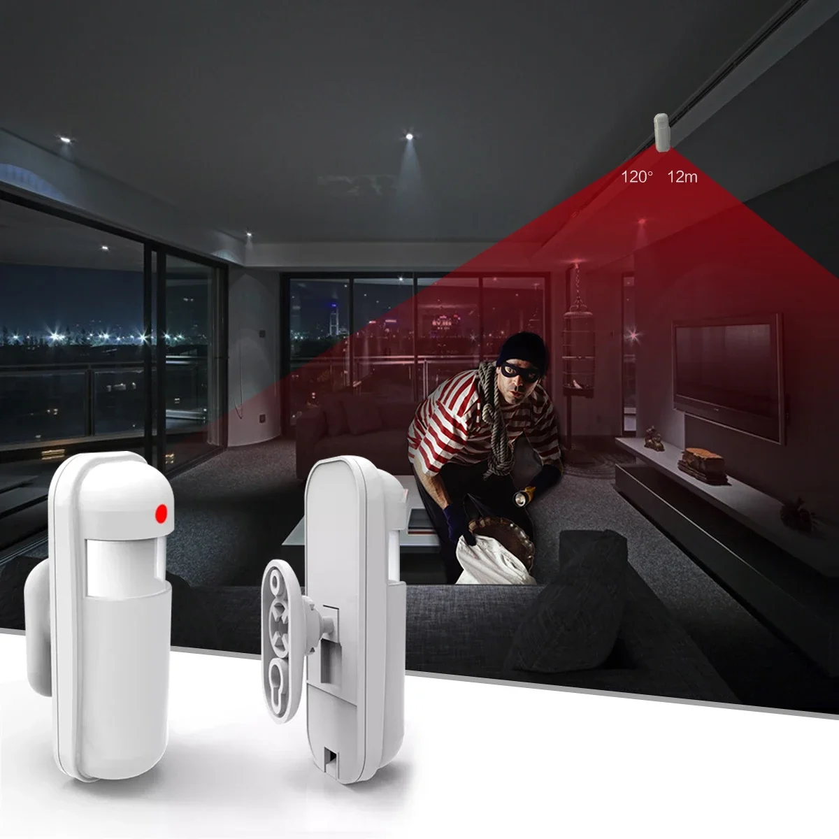 433MHz Motion Sensor Wireless  – обзор и цена Home Security Ultimate