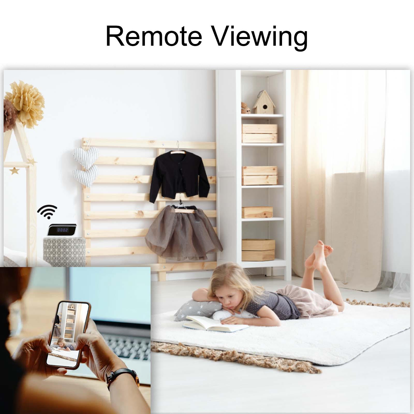 4K Smart Clock Camera with WiF – обзор и цена Hidden Camera Clock