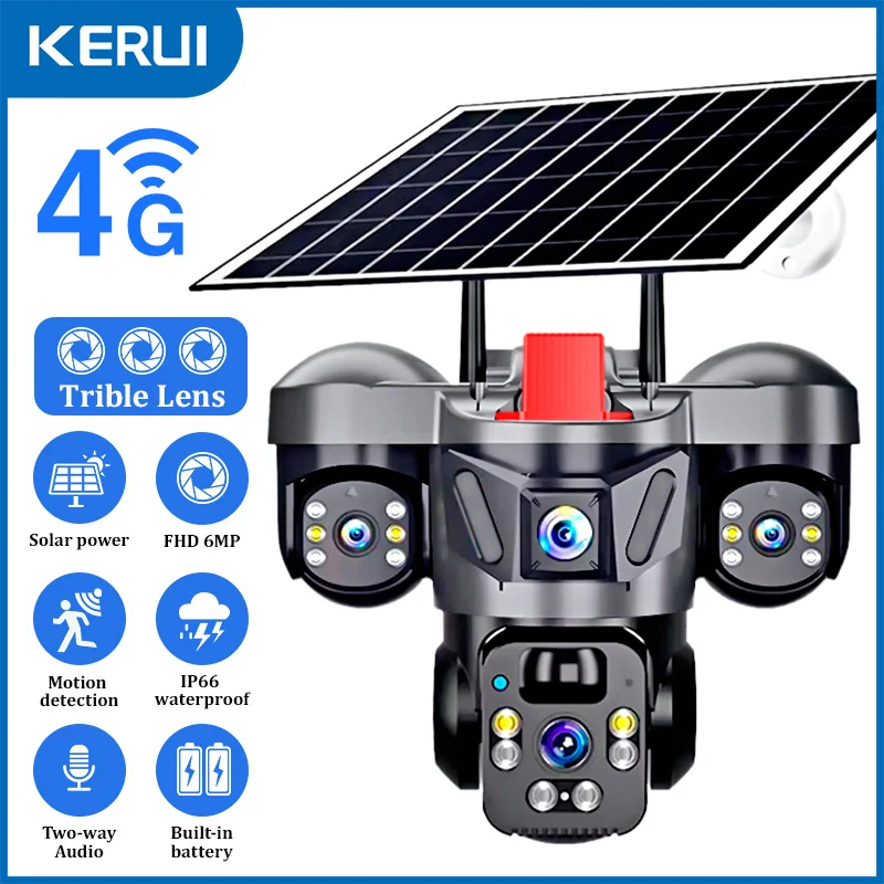 KERUI V380 Pro Outdoor PTZ 6MP – обзор и цена Home Security Product