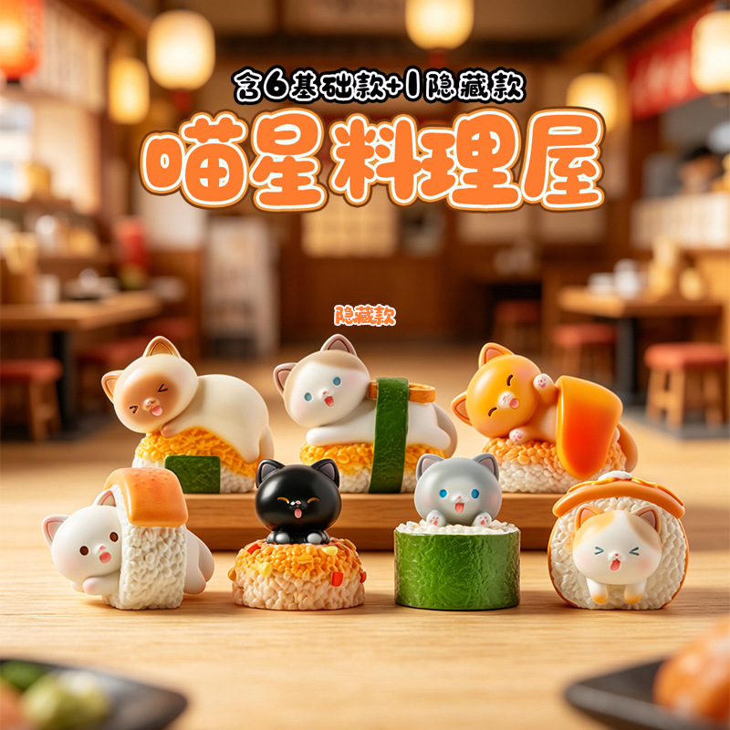 Sushi Cat Blind Box Cartoon Fi – обзор и цена Home Security Packages