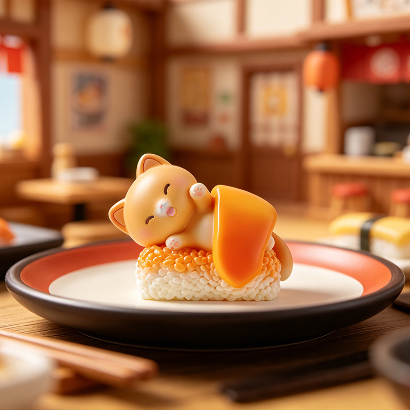 Sushi Cat Blind Box Cartoon Fi – обзор и цена Home Security Packages
