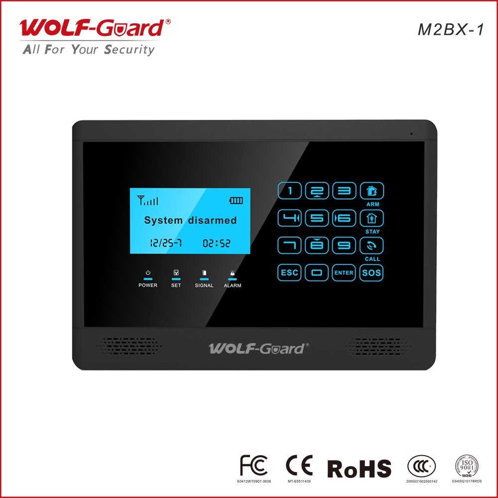 Touch Keypad GSM Security Alar – обзор и цена Home Zone Security App