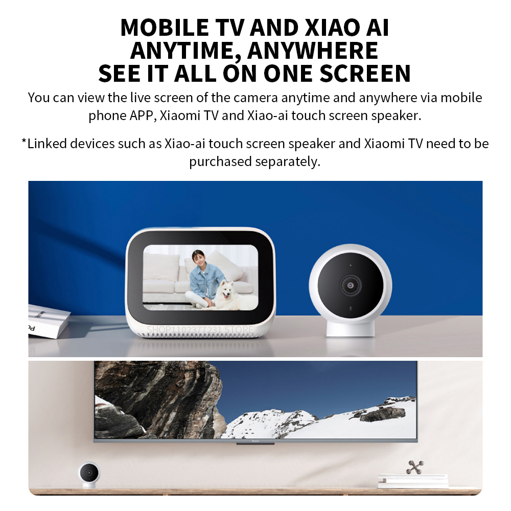 Xiaomi Smart IP Camera 2K 1296 – обзор и цена Mi Home Security Xiaomi