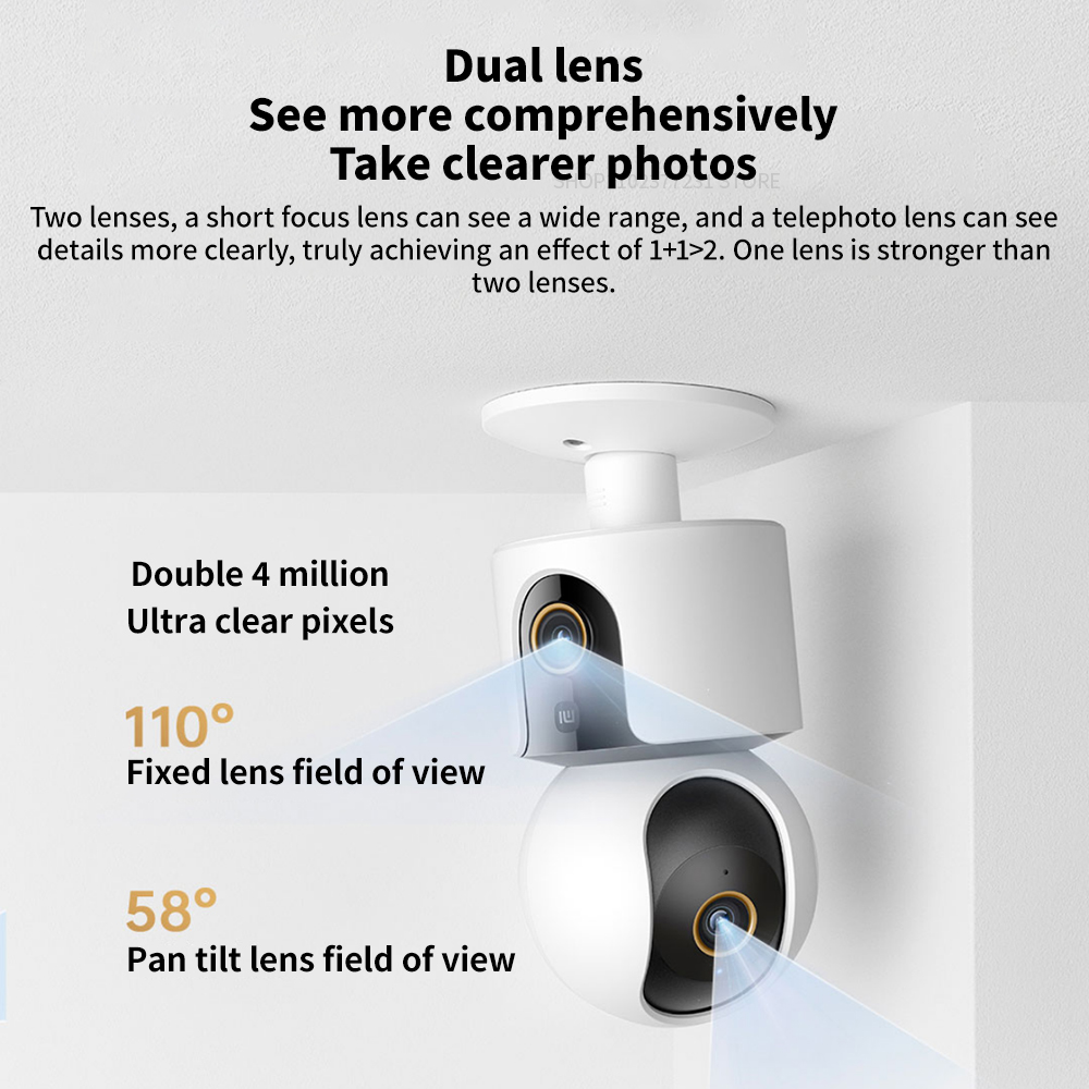 2025 Xiaomi Smart Camera C500  – обзор и цена Mi Home Security Xiaomi