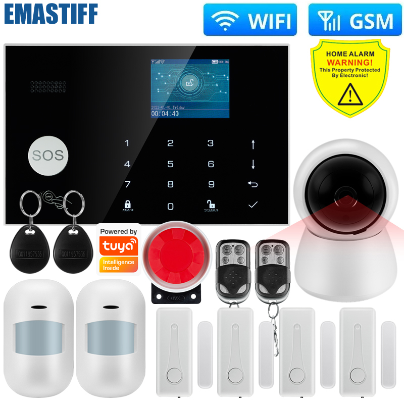 2.4G WIFI GSM Wireless Alarm S – обзор и цена Home Zone Security App