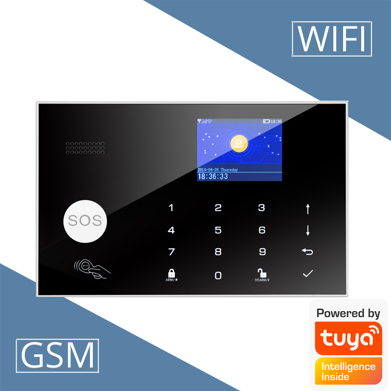 2.4G WIFI GSM Wireless Alarm S – обзор и цена Home Zone Security App