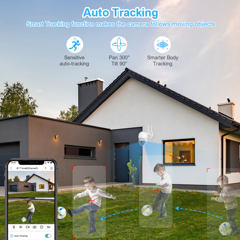 Smar 3MP Wireless CCTV Securit – обзор и цена Home Security Indoor Cameras