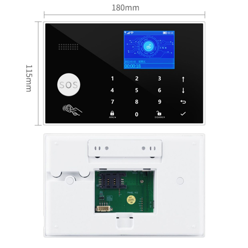 WIFI Camera GSM Alarm System S – обзор и цена Home Zone Security App