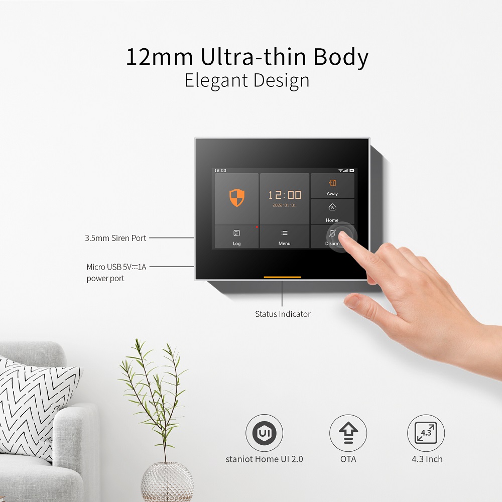 Staniot 433MHz Wireless Wifi 4 – обзор и цена Home Security Ultimate