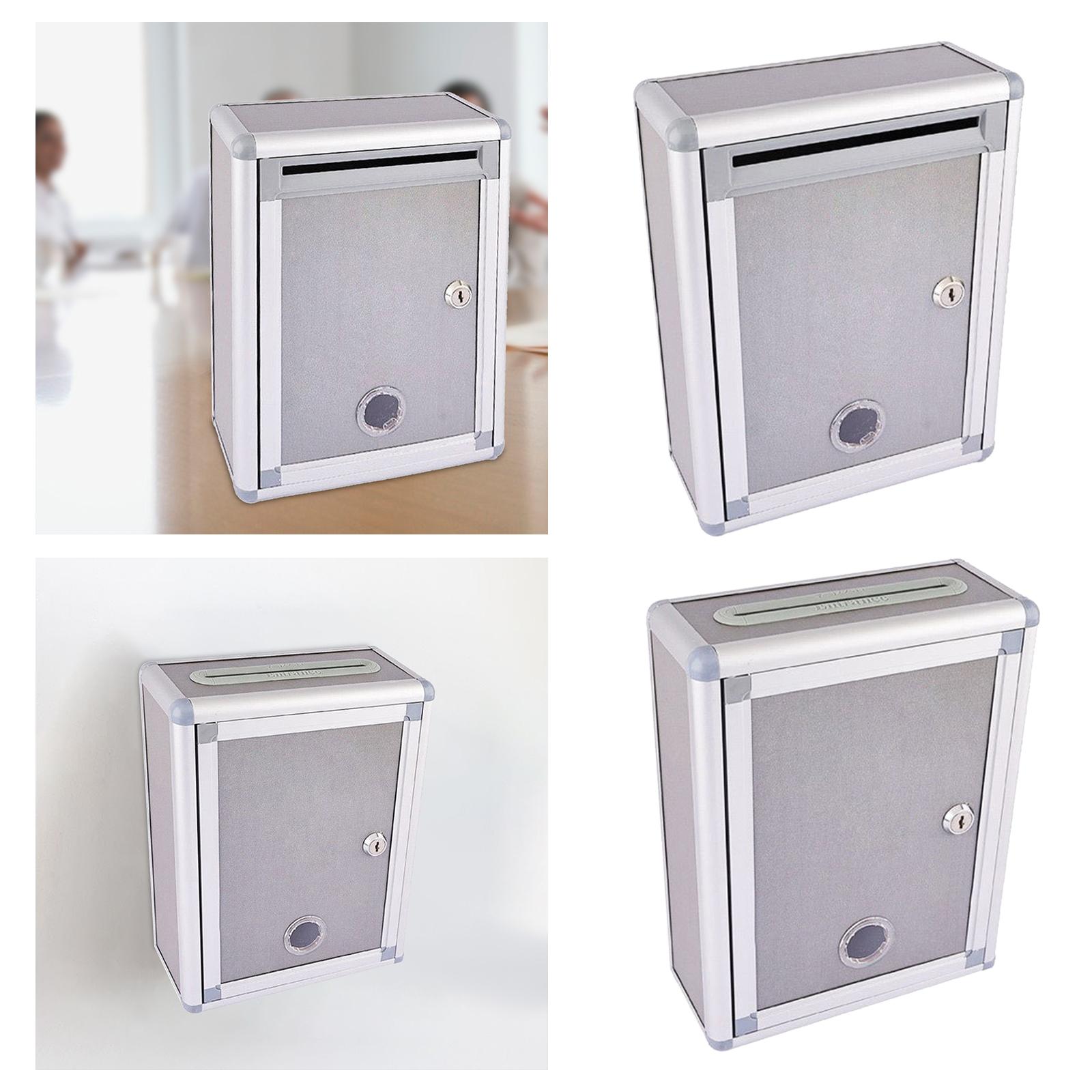 Wall Mail Box with Lock Metal  – обзор и цена Home Security Letters