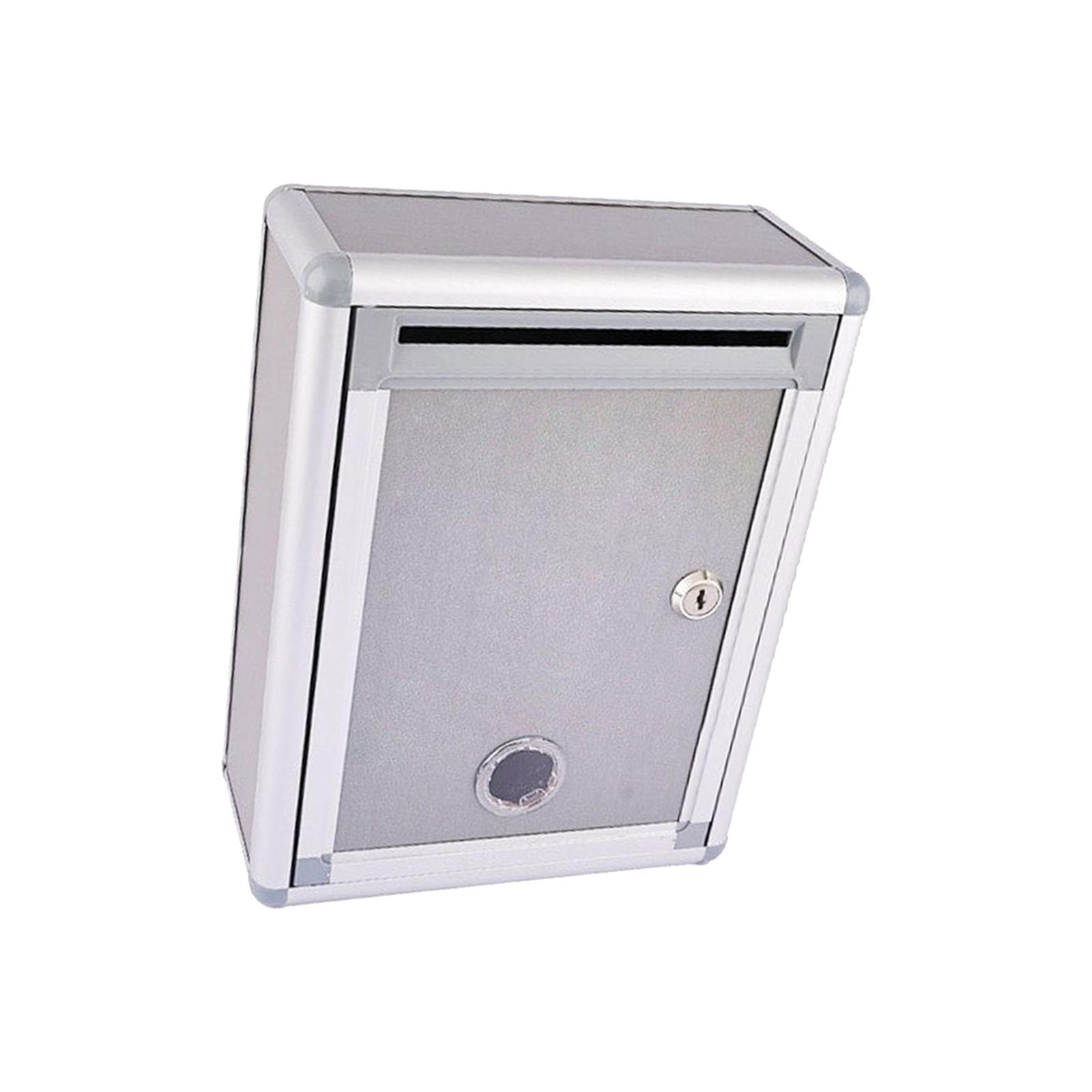 Wall Mail Box with Lock Metal  – обзор и цена Home Security Letters