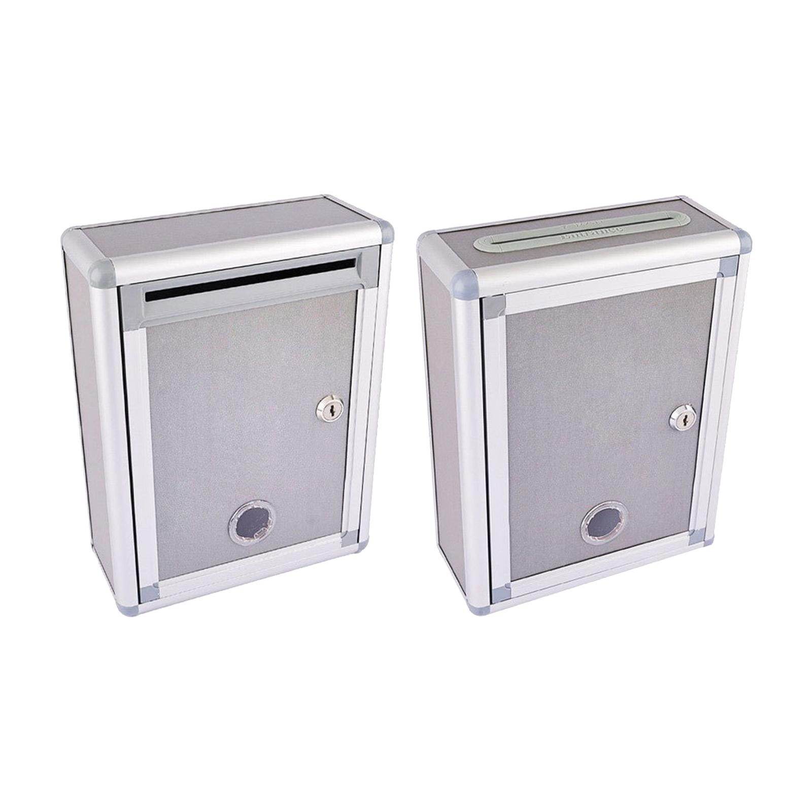 Wall Mail Box with Lock Metal  – обзор и цена Home Security Letters