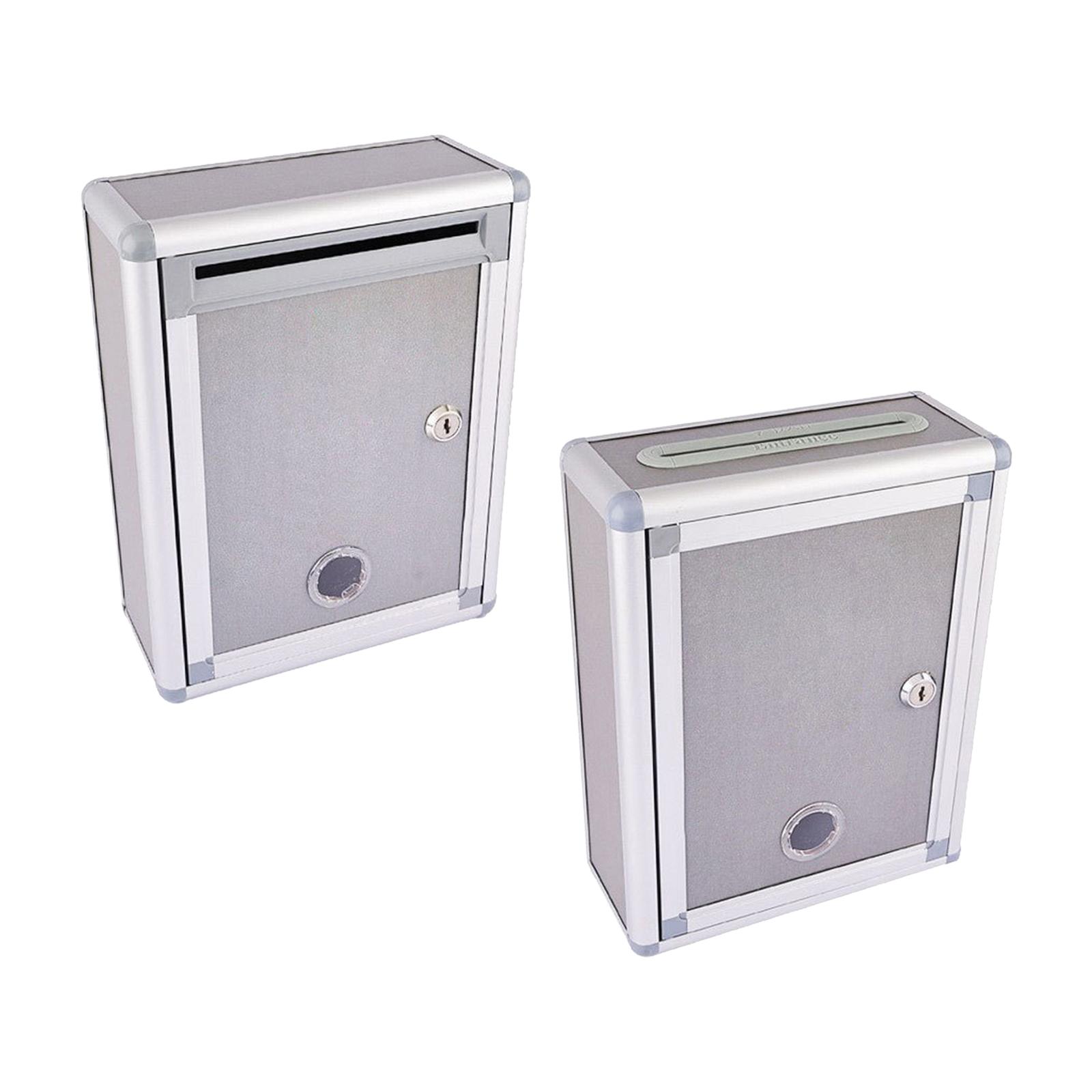 Wall Mail Box with Lock Metal  – обзор и цена Home Security Letters