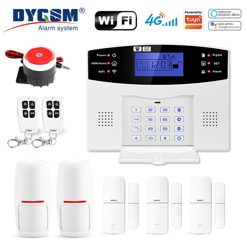 DYGSM Tuya Smart 4G+Wifi Home  – обзор и цена Home Security Ultimate