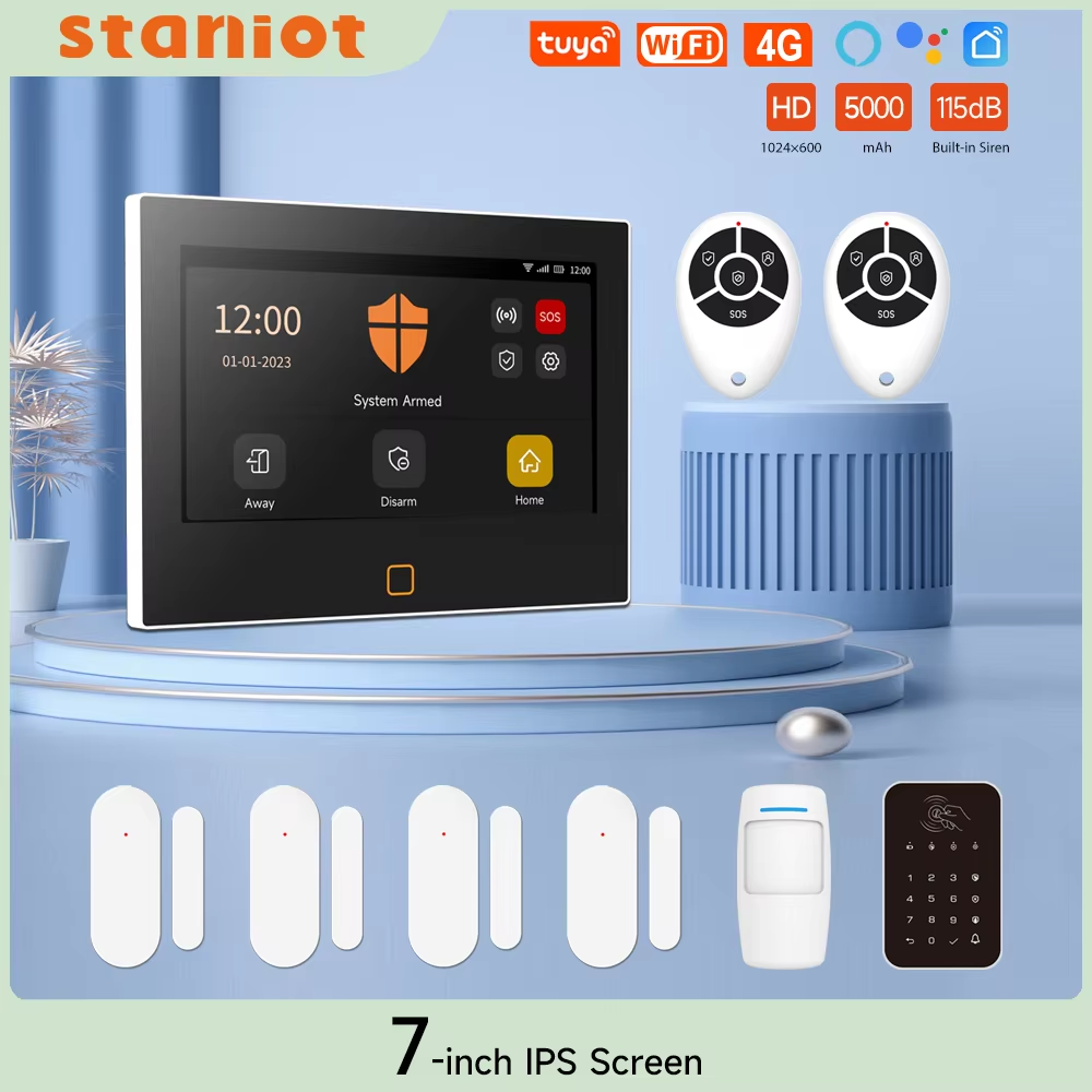 Staniot 7 inch HD Alarm System – обзор и цена Home Security Ultimate