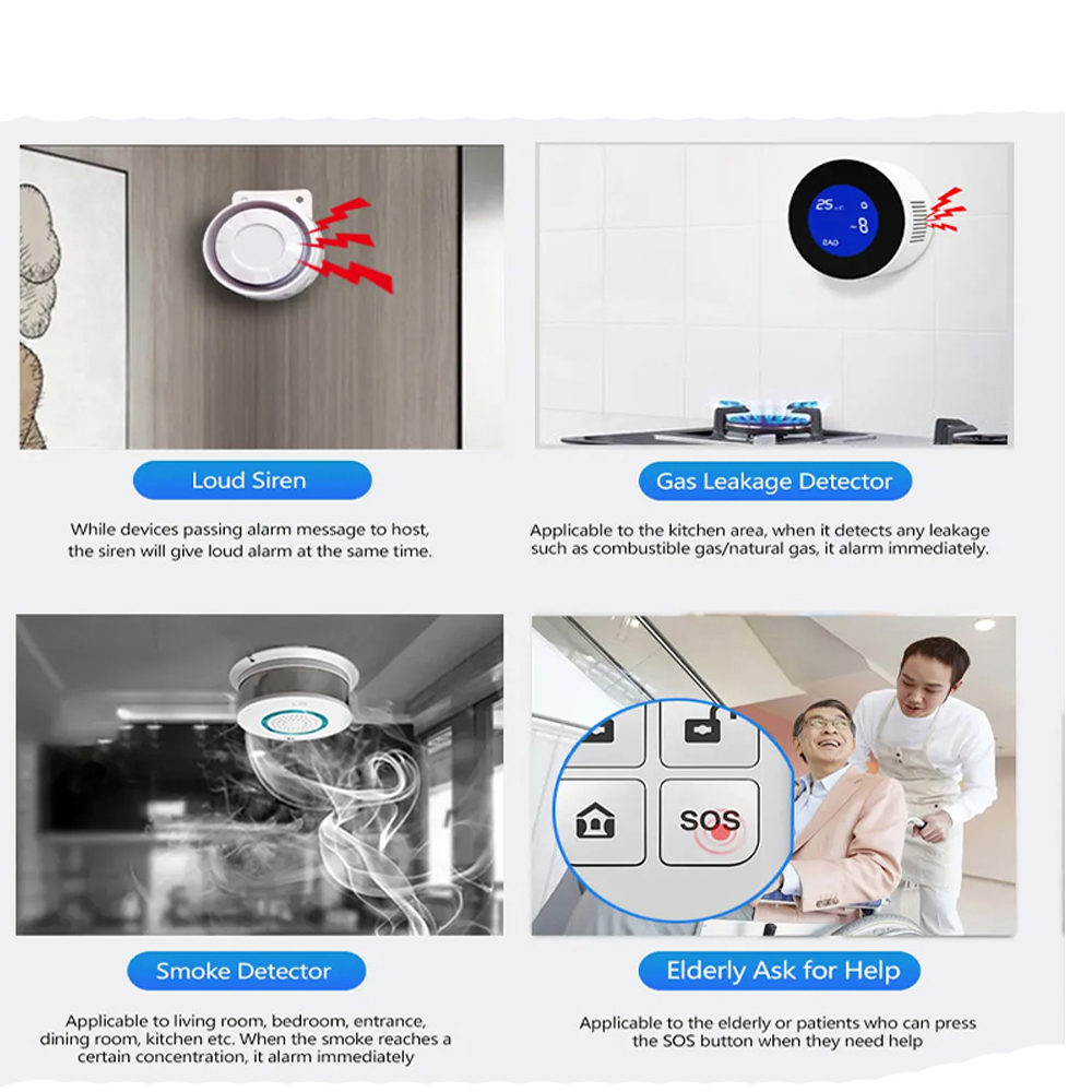 PGST 4G Tuya Smart Home Alarm  – обзор и цена Home Security Ultimate
