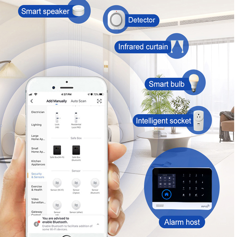 PGST 4G Tuya Smart Home Alarm  – обзор и цена Home Security Ultimate