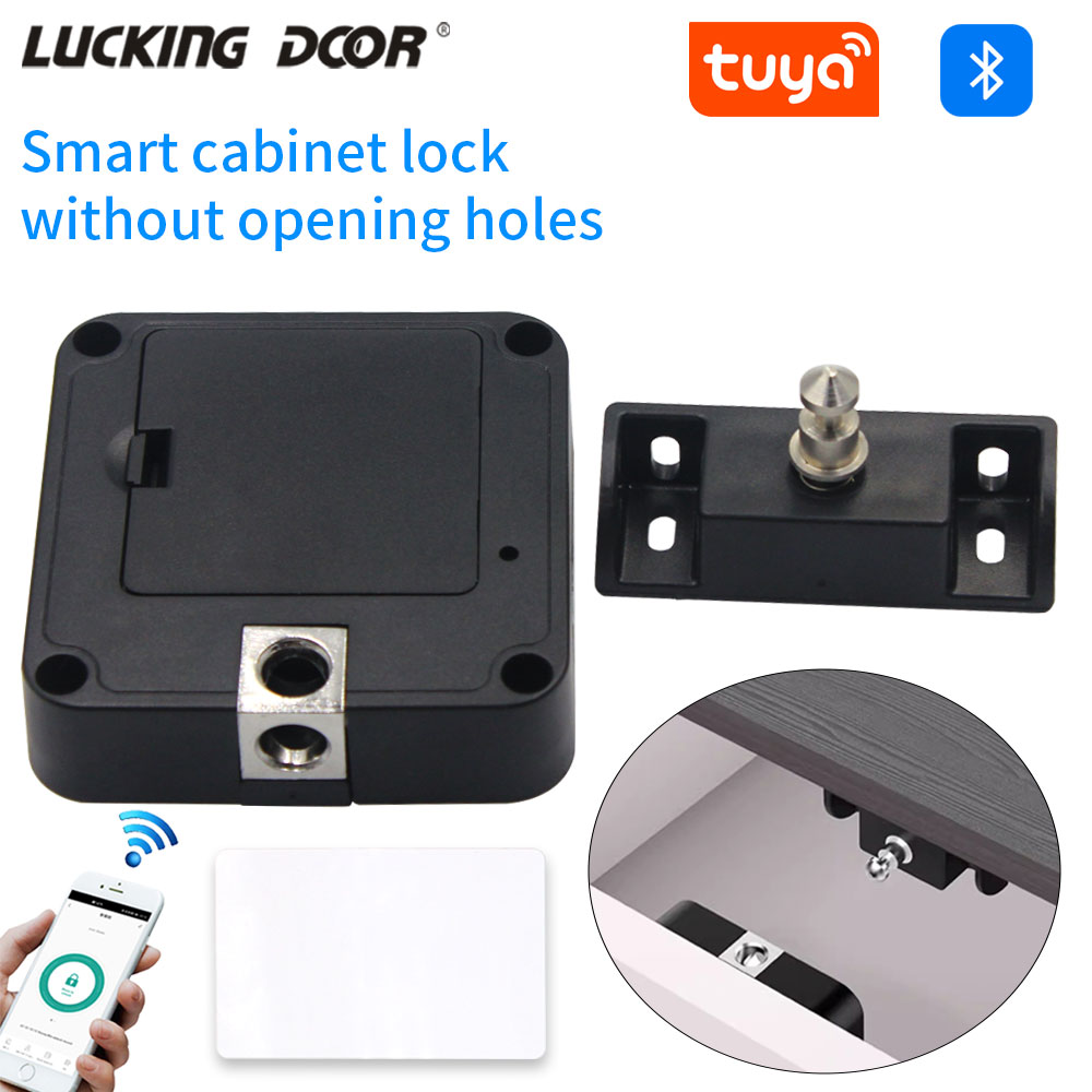 Tuya Hidden Cabinet Lock RFID  – обзор и цена Home Security Electronics