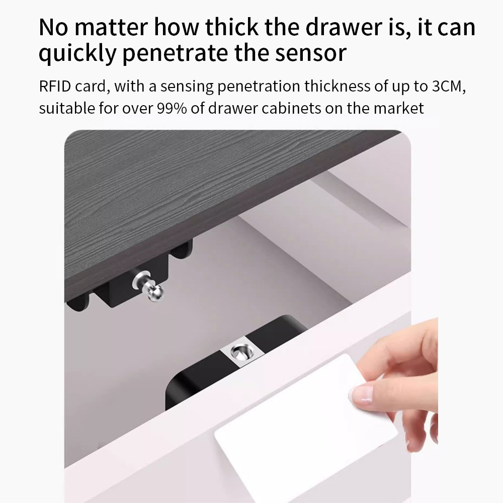 Tuya Hidden Cabinet Lock RFID  – обзор и цена Home Security Electronics